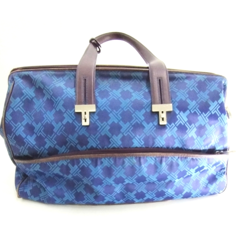 Tumi Voyager‎ Blue Logo Duffle  Bag - Picture 2 of 16